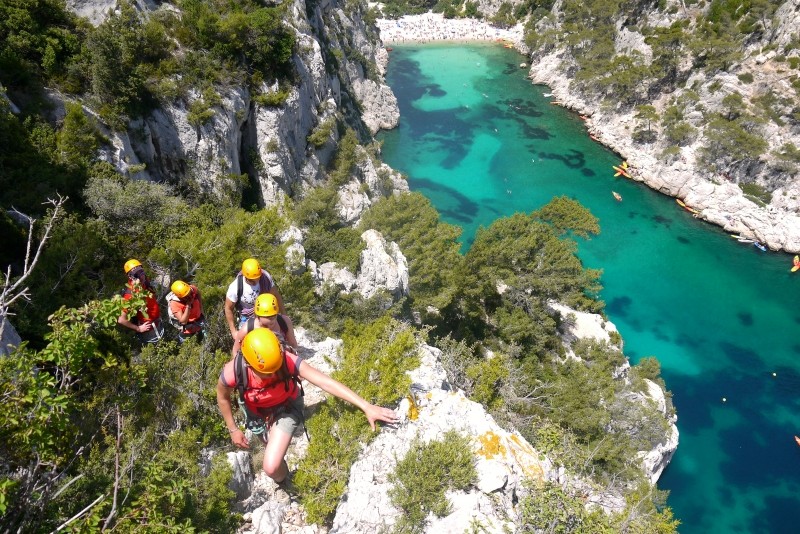 The most beautiful acrobatic and sportive hike of the creeks starting from Cassis