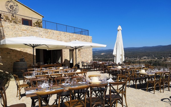 terrasse dejeuner font des pères