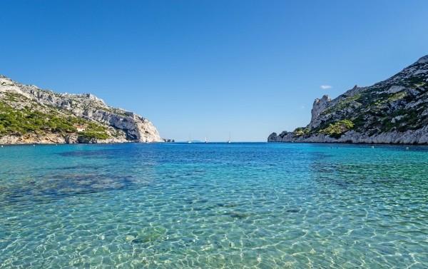 sormiou beach marseille national park