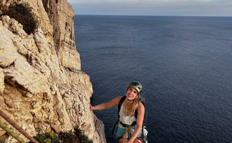 Initiation escalade dans le Parc National des Calanques