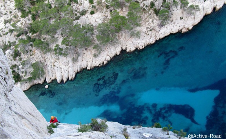 rock climbing multi pitch creeks, calanques