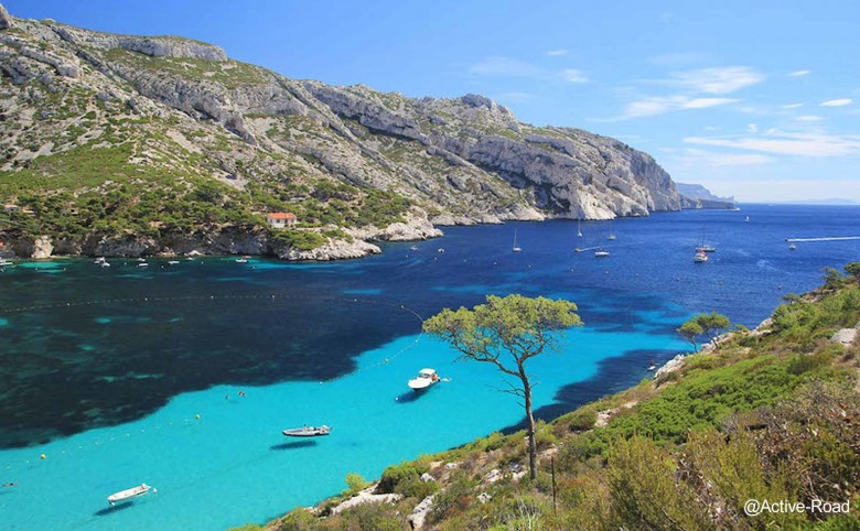 sormiou vue depuis la randonnée