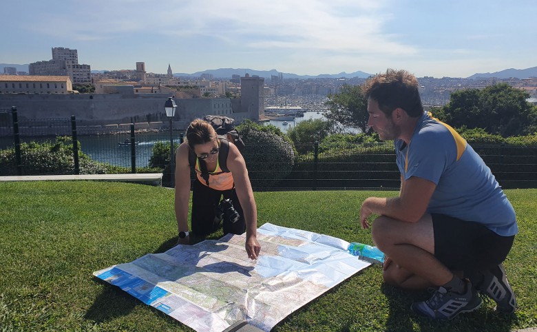 séjour en randonnée urbaine entres ville de Marseille et cassis