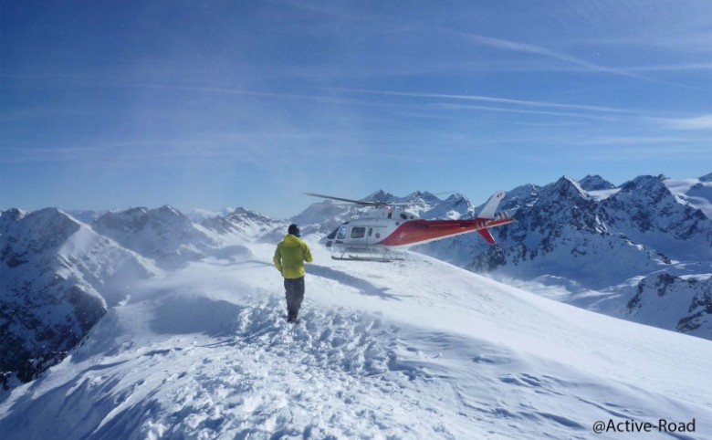 Sortie en héliski et freeride avec un guide de haute-montagne