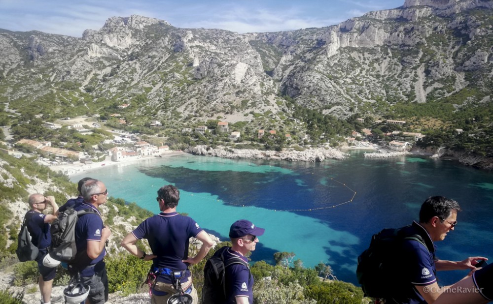 Via cordata discovery at Sormiou in the Calanques National Park